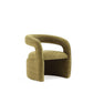 Manhattan Comfort Olive Green Modern Corvette Velvet Dining Chair