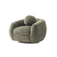 Manhattan Comfort Olive Green Modern Tribeca Chenille Accent Chair - Set Of 2