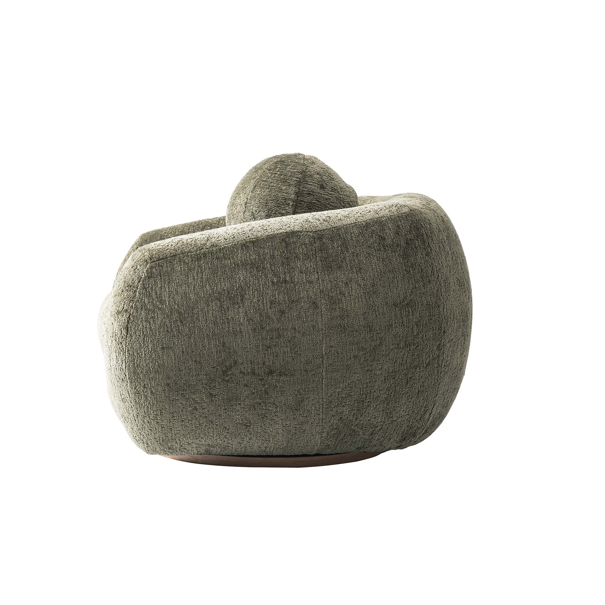 Manhattan Comfort Olive Green Modern Tribeca Chenille Accent Chair - Set Of 2