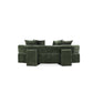 Manhattan Comfort Olive Green Modern Verandah Chenille 91" Sofa