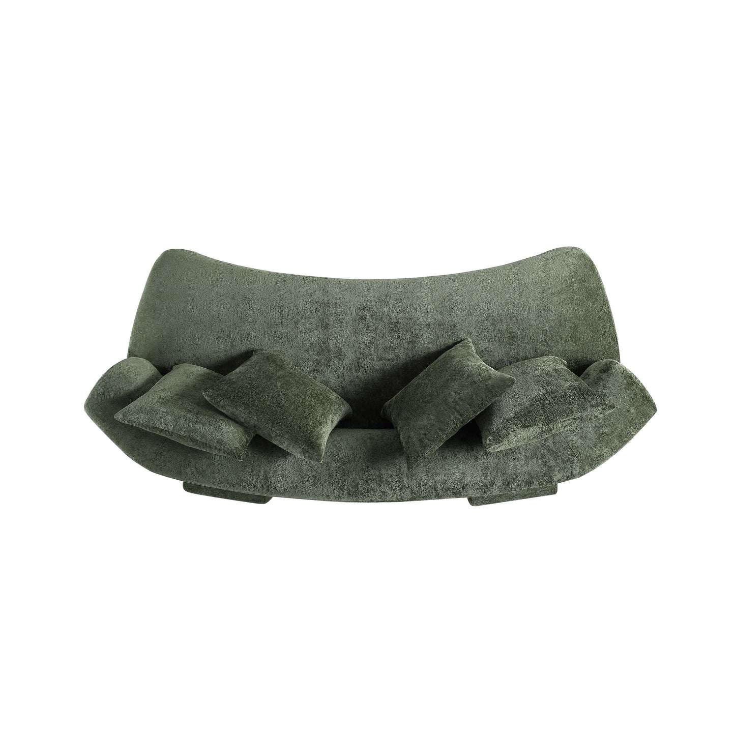 Manhattan Comfort Olive Green Modern Verandah Chenille 91" Sofa