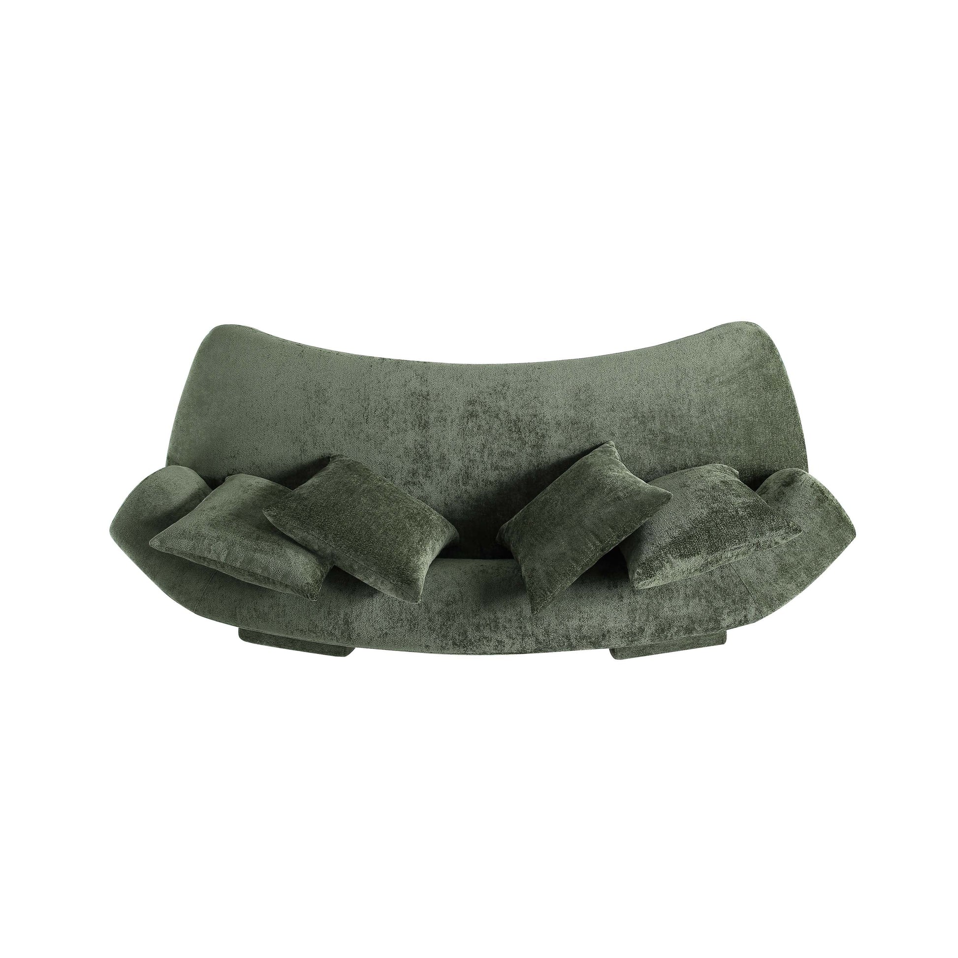 Manhattan Comfort Olive Green Modern Verandah Chenille 91" Sofa