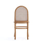 Manhattan Comfort Paragon Nature & Cane Dining Chairs In A Set Of 2