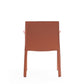 Manhattan Comfort Paris Clay Saddle Leather Armchair