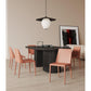 Manhattan Comfort Paris Clay Saddle Leather Dining Chairs In A Set Of 2