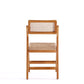 Manhattan Comfort Pullman Nature Cane Folding Dining Chairs In A Set Of 2