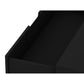 Manhattan Comfort Rockefeller 3-Drawer Black Dressers In A Set Of 2