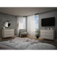 Manhattan Comfort Rockefeller 3-Drawer Off White Dressers In A Set Of 2