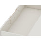 Manhattan Comfort Rockefeller 3-Drawer Off White & Nature Dressers In A Set Of 2