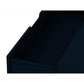 Manhattan Comfort Rockefeller 3-Drawer Tatiana Midnight Blue Dressers In A Set Of 2