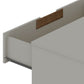 Manhattan Comfort Rockefeller 5-Drawer & 3-Drawer Off White Dresser Cabinet Set