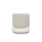 Manhattan Comfort Serena Faux Leather Dining Chair In Cream