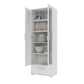 Manhattan Comfort Serra 1.0 5-Shelf Display Cabinet In White