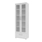 Manhattan Comfort Serra 1.0 5-Shelf Display Cabinet In White