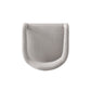Manhattan Comfort Silver Modern Aspen Tweed Dining Armchair