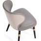 Manhattan Comfort Strine Dark Taupe Upholstered Dining Chair