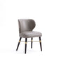 Manhattan Comfort Strine Dark Taupe Upholstered Dining Chair