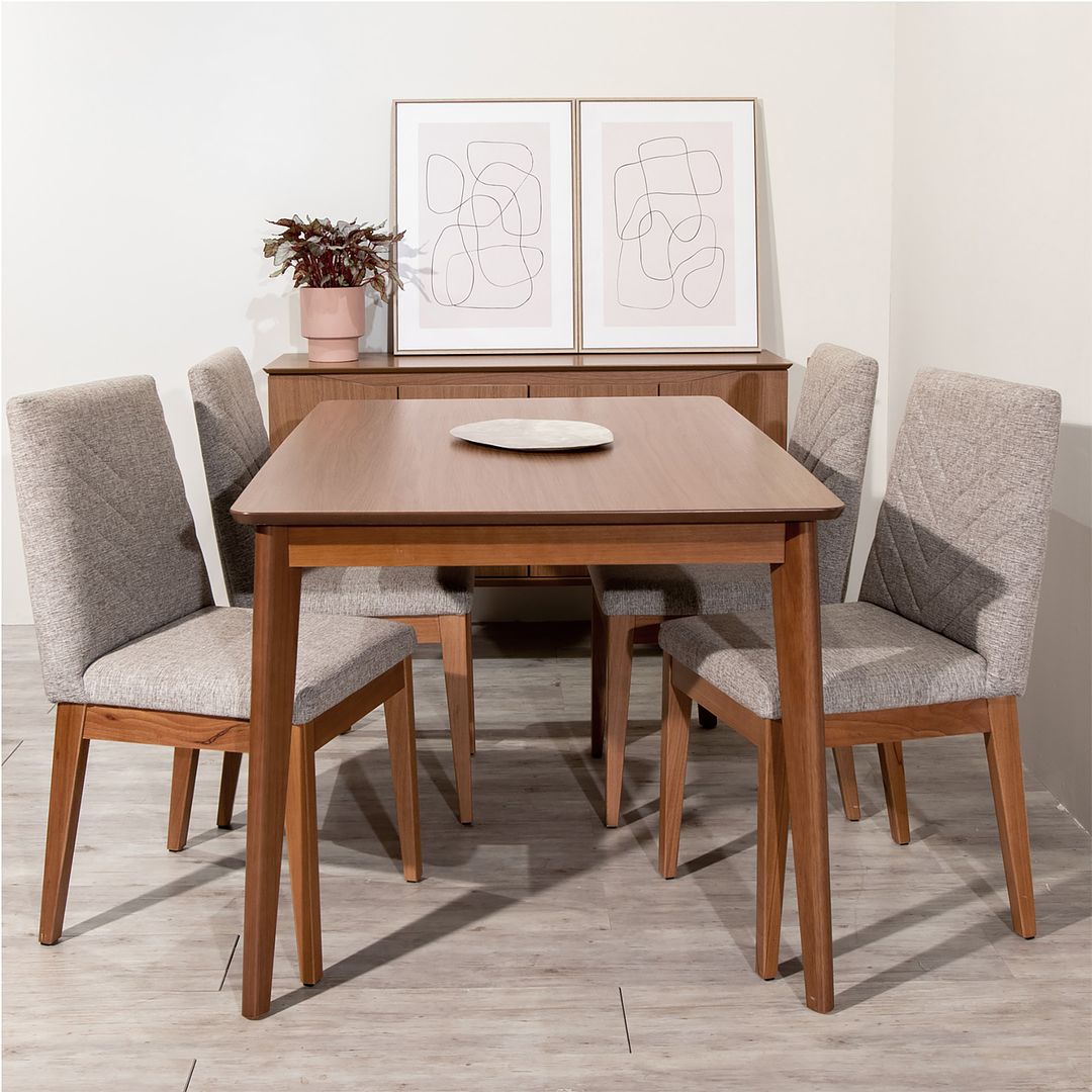 Manhattan Comfort Tudor 53" Dining Table In Maple Cream