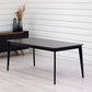 Manhattan Comfort Tudor 71" Dining Table In Black