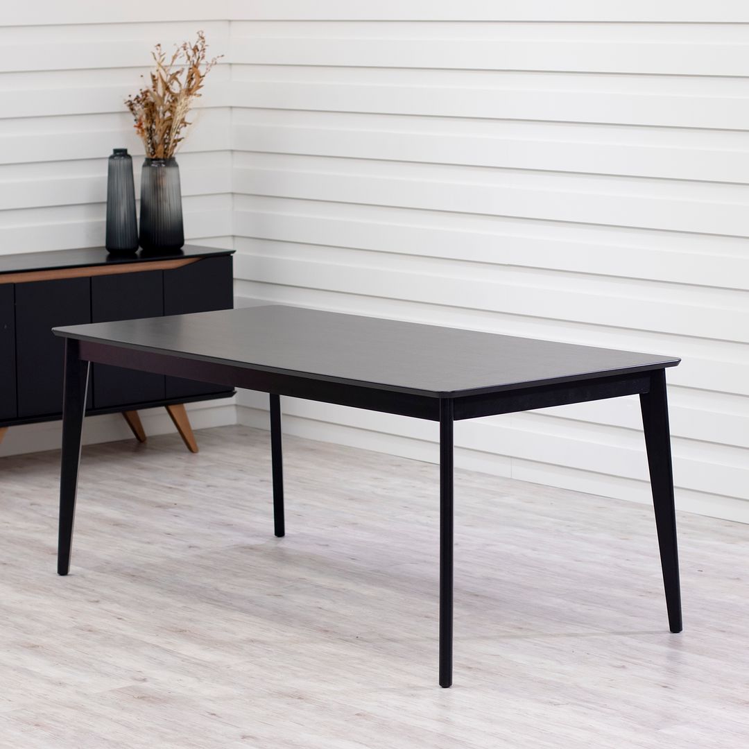 Manhattan Comfort Tudor 71" Dining Table In Black