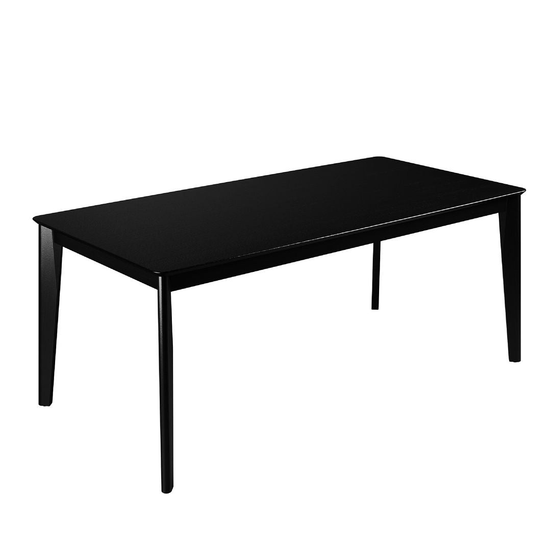 Manhattan Comfort Tudor 71" Dining Table In Black