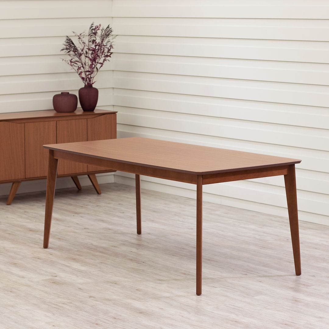 Manhattan Comfort Tudor 71" Dining Table In Maple Cream
