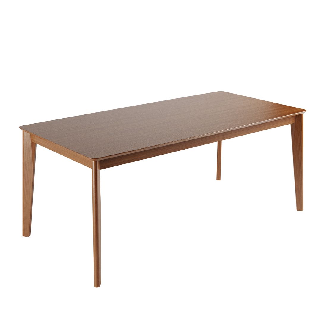 Manhattan Comfort Tudor 71" Dining Table In Maple Cream