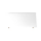 Manhattan Comfort Utopia 18" High Rectangle Coffee Table With Splayed Legs In White Gloss