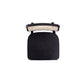 Manhattan Comfort Versailles Counter Stool In Black & Natural Cane