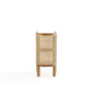 Manhattan Comfort Versailles Nature & Natural Cane End Table