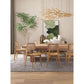 Manhattan Comfort Versailles Square Nature Cane Dining Chairs In A Set Of 2