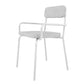 Manhattan Comfort Whythe PU Leather Dining Chair In White