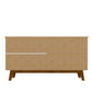 Manhattan Comfort Yonkers 63" Black & Cinnamon Sideboard