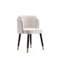 Manhattan Comfort Zephyr Velvet Dining Chair In Hunter Green