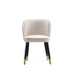 Manhattan Comfort Zephyr Velvet Dining Chair In Hunter Green