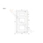 Maplevilles Cabinetry 15" Vintage White Inset Modern Shaker Style RTA Birch Wood Storage Base Kitchen Cabinet With 3 Drawers