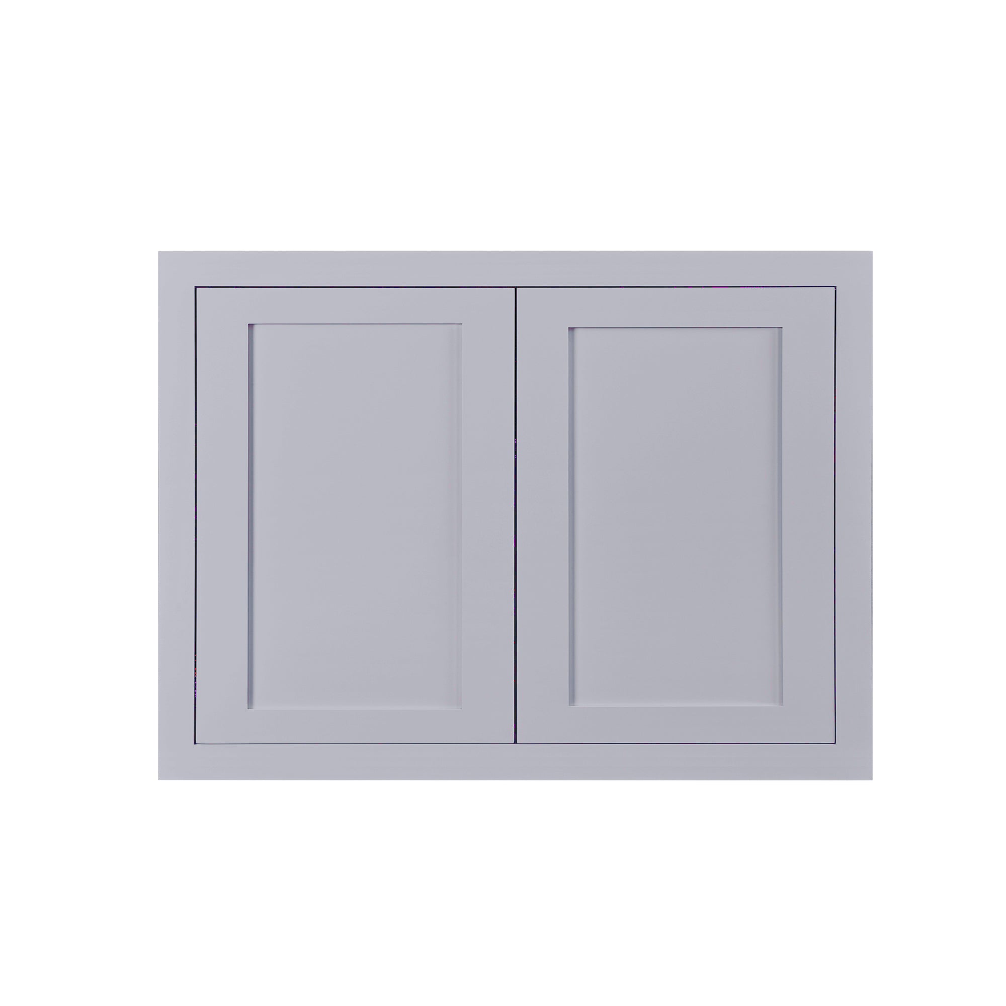 Maplevilles Cabinetry 30 X 24 Light Gray Inset Modern Shaker Style R   Maplevilles Cabinetry 30 X 24 Light Gray Inset Modern Shaker Style RTA Birch Wood Wall Storage Cabinet With 2 Doors 