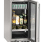 Marvel 15" Beverage Center With Stainless Steel, Glass Door, Reversible Hinge Lock