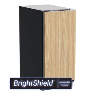 Marvel 15" Clear Ice Machine With BrightShield, Pump, Panel Ready, Solid Door, and Reversible Door