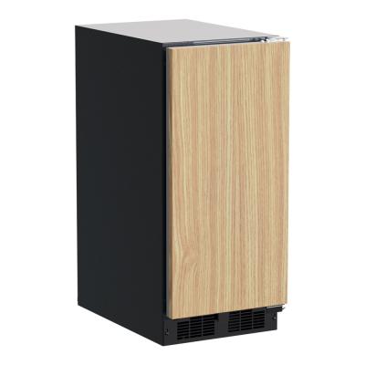 Marvel 15" Low Profile Clear Ice Machine With Panel Ready, Solid Door, and Reversible Door