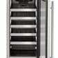 Marvel 15" Wine Refrigerator With Stainless Steel, Glass Door, and Reversible Hinge Lock
