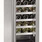 Marvel 15" Wine Refrigerator With Stainless Steel, Glass Door, and Reversible Hinge Lock