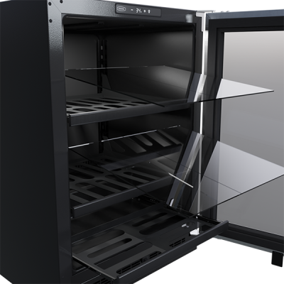 Marvel 24" Beverage Center With Stainless Steel, Glass Door, and Reversible Door