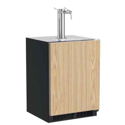 Marvel 24" Dispenser With Twin Wine & Beverage Tap, Panel Ready, Solid Door, and Reversible Door
