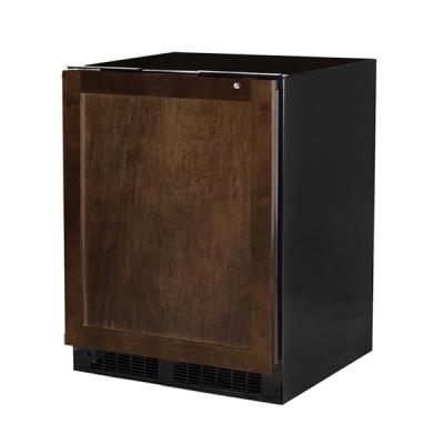 Marvel 24" Low Profile Refrigerator With Panel Ready, Solid Door, Lock, and Left Hinge