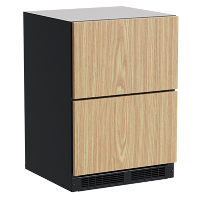 Marvel 24" Refrigerated Drawers With Panel Ready, and Solid Drawers