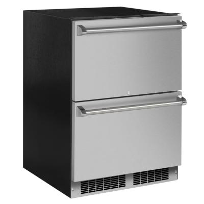 Marvel 24" Refrigerated Drawers With Stainless Steel, and Lock
