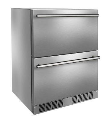 Marvel 24" Refrigerated Drawers With Stainless Steel, and Solid Drawers