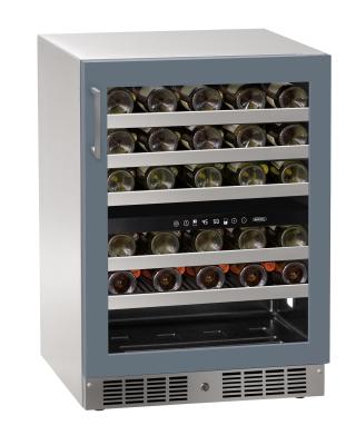 Marvel 24" Wine Refrigerator With Dual-Zone, Panel Ready, Glass Door, and Reversible Hinge Lock