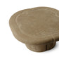 Mater Alder Square Lounge Table in Earth Gray Biodegradable Plastic and Coffee Waste